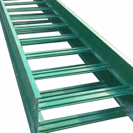 FRP/GRP Ladder Type Cable Tray Beam Clamps Straight Cable Ladder Supporting System