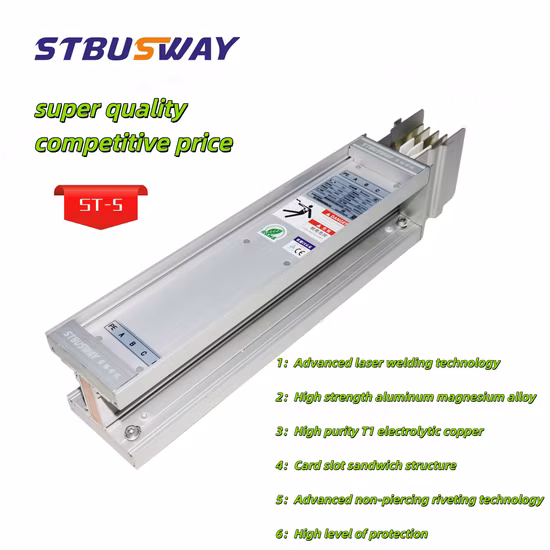 Bus Duct 50Hz/60Hz IEC61439 IP66 Bimetal
