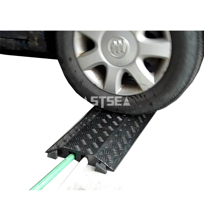 Flexible Polyurethane Plastic 2 Channels Cable Tray