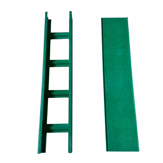 FRP/GRP Ladder Type Cable Tray Beam Clamps Straight Cable Ladder Supporting System