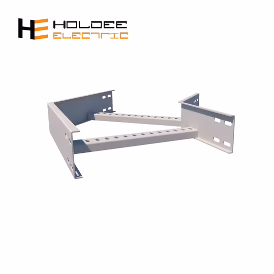 溶融亜鉛メッキワイヤーメッシュチャンネル付きスチールケーブルトレイの価格。ケーブルトレイサポート