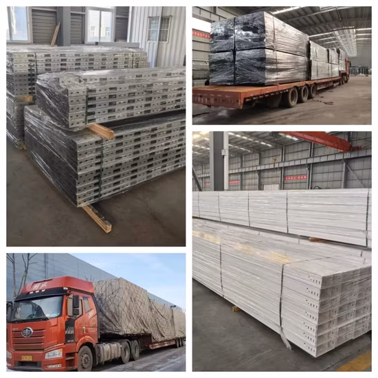 カスタムサイズのチャネルタイプケーブルトレイ、グラスファイバー強化プラスチック、OEMカスタマイズ工場